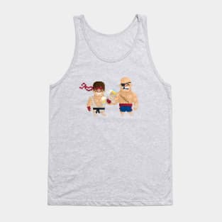 Retro Gamer Street Fighter Drinking Buds Tank Top